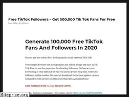 Sites similar to howtogettiktokfans.com