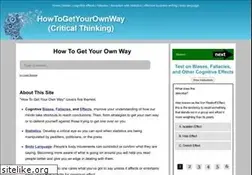 Sites similar to howtogetyourownway.com