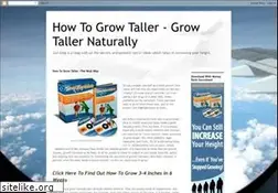 Sites similar to howtogrow-taller.blogspot.com