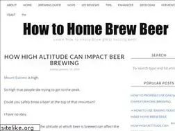 Sites similar to howtohomebrewbeers.com