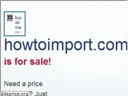 Sites similar to howtoimport.com
