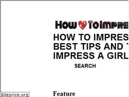 Sites similar to howtoimpressagirl.online