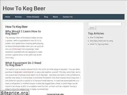 Sites similar to howtokeg.com