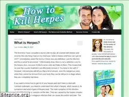 Sites similar to howtokillherpes.com