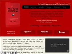 Sites similar to howtokillyourcompany.com