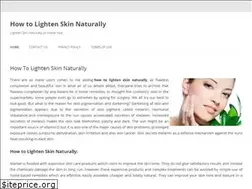 Sites similar to howtolightenskinnaturally.net