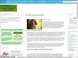 Sites similar to howtolivealongerlife.com