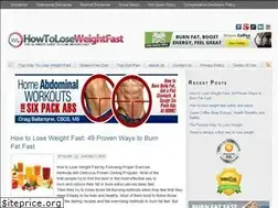 Sites similar to howtoloseweightfastinfo.net
