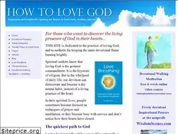 Sites similar to howtolovegod.org