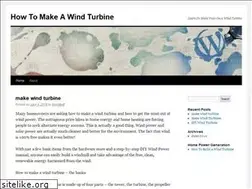 Sites similar to howtomakeawindturbine.wordpress.com