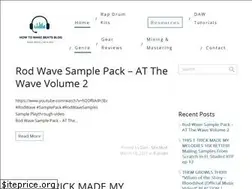 Sites similar to howtomakebeatsblog.com