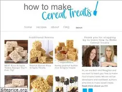Sites similar to howtomakecerealtreats.com
