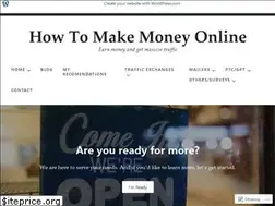 Sites similar to howtomakemoneyonline877684943.wordpress.com