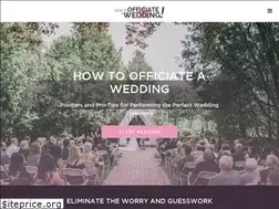 Sites similar to howtoofficiateawedding.ca