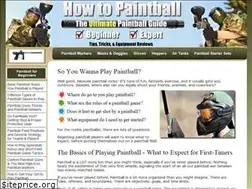 Sites similar to howtopaintball.net