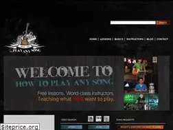 Sites similar to howtoplayanysong.com