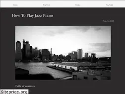 Sites similar to howtoplayjazzpiano.net