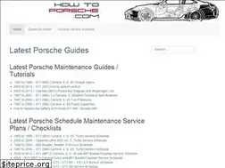 Sites similar to howtoporsche.com