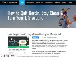 Sites similar to howtoquitheroin.com