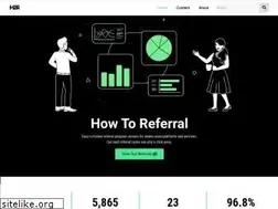 Sites similar to howtoreferral.com