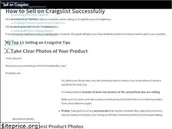 Sites similar to howtoselloncraigslistebook.com