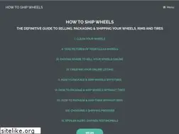 Sites similar to howtoshipwheels.com
