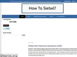 Sites similar to howtosiebel.blogspot.com