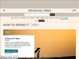 Sites similar to howtospendit.ft.com