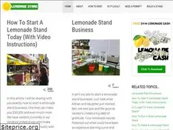 Sites similar to howtostartalemonadestand.com
