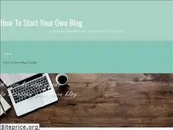Sites similar to howtostartyourownblog.com