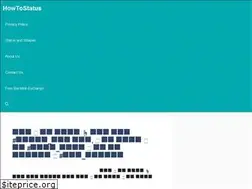 Sites similar to howtostatus.com