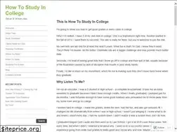 Sites similar to howtostudyincollege.com