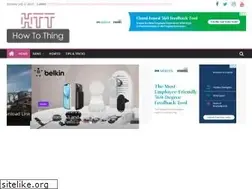 Sites similar to howtothing.com
