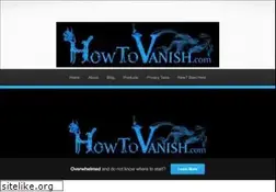 Sites similar to howtovanish.com