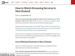 Sites similar to howtowatch.co.nz
