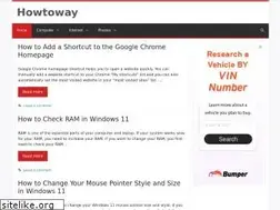 Sites similar to howtoway.com