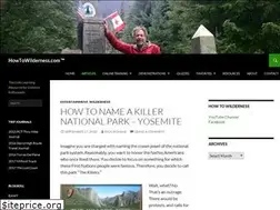 Sites similar to howtowilderness.com