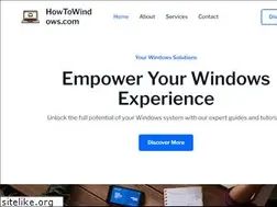 Sites similar to howtowindows.com