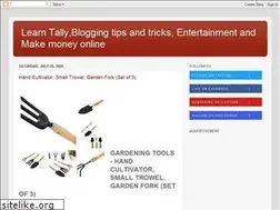Sites similar to howtoworkontally.blogspot.com