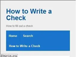 Sites similar to howtowriteacheck.net