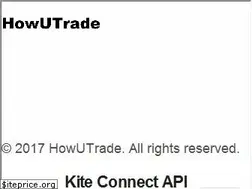 Sites similar to howutrade.in