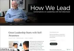 Sites similar to howwelead.org