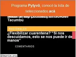 Sites similar to hoy.com.py