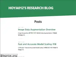 Sites similar to hoya012.github.io