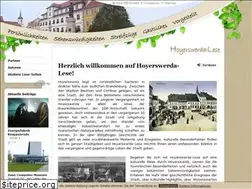 Sites similar to hoyerswerda-lese.de
