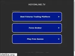 Sites similar to hoyonline.tv