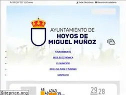 Sites similar to hoyosdemiguelmunoz.es