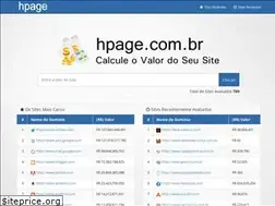 Sites similar to hpage.com.br