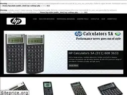 Sites similar to hpcalculators.co.za