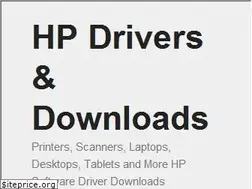 Sites similar to hpdrivers.net